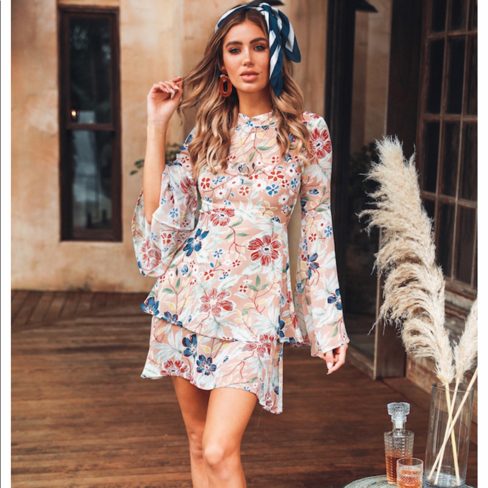 Hello Molly Houdini Long Sleeve Dress